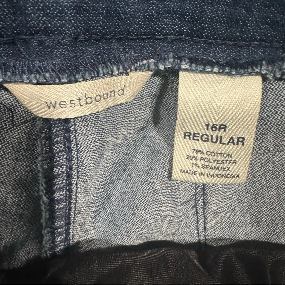 Westbound The Park Avenue Fit Bootcut Denim Jeans Size 16 R - Picture 5 of 11